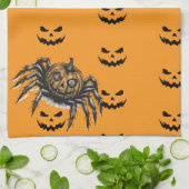  The Pumpkin-Headed Crawler キッチンタオル (折り畳み)