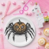 The Pumpkin-Headed Crawler ペーパープレート (パーティー)