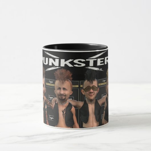 The Punksters Group Shot Mug マグカップ (中央)