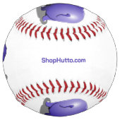 The Purple Hippo Softball ソフトボール (裏面)