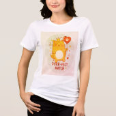 The "Purr-fect Match" Royal Premium Tri-Blend Tee トライブレンドＴシャツ (正面)