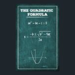 The Quadratic Formula ポスター<br><div class="desc">The Quadratic Formula</div>