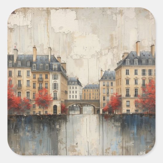 The Quarters Design 01 スクエアシール (正面)