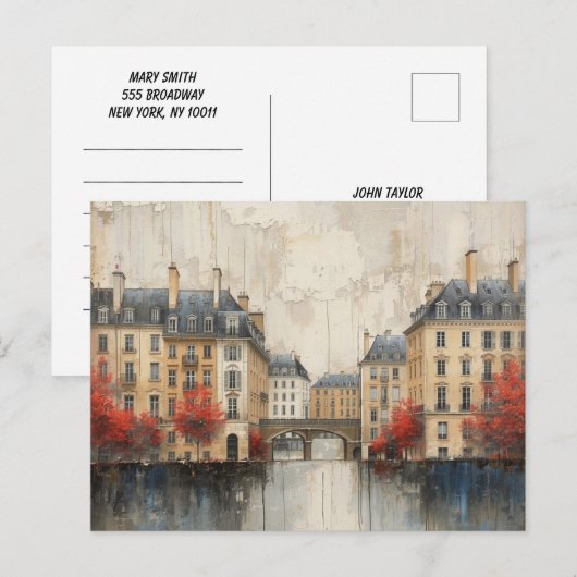 The Quarters Design 01 ポストカード (正面/裏面)