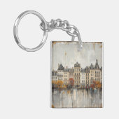 The Quarters Design 02  キーホルダー (正面左)