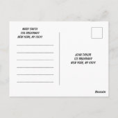 The Quarters Design 02  ポストカード (裏面)