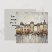 The Quarters Design 03 - Flat Card (正面/裏面)