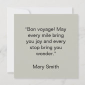 The Quarters Design 03 - Flat Card (裏面)