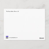 The Quay, Exeter, Devon, UK ポストカード (裏面)