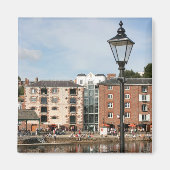The Quay, Exeter, Devon, UK マグネット (正面)