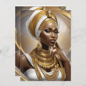 The Queenの招待状と発表 招待状 (正面/裏面)