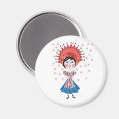 The queen マグネット (正面/裏面)