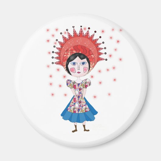 The queen マグネット (正面)