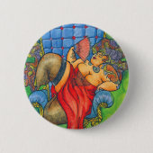 The Queen 缶バッジ (正面)