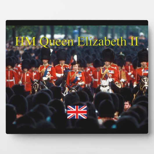 The Queen Elizabeth II - Pro Photo フォトプラーク (正面)