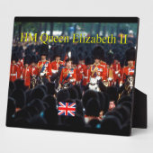 The Queen Elizabeth II - Pro Photo フォトプラーク (側面)