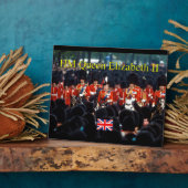 The Queen Elizabeth II - Pro Photo フォトプラーク (側面)