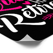 The Queen Has Retired Funny Retired Women Retireme ポスター (角)