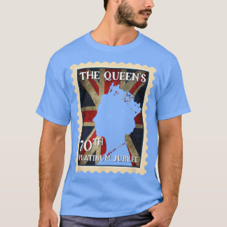 The Queen is Platinum Jubilee 20221952 UK British Tシャツ