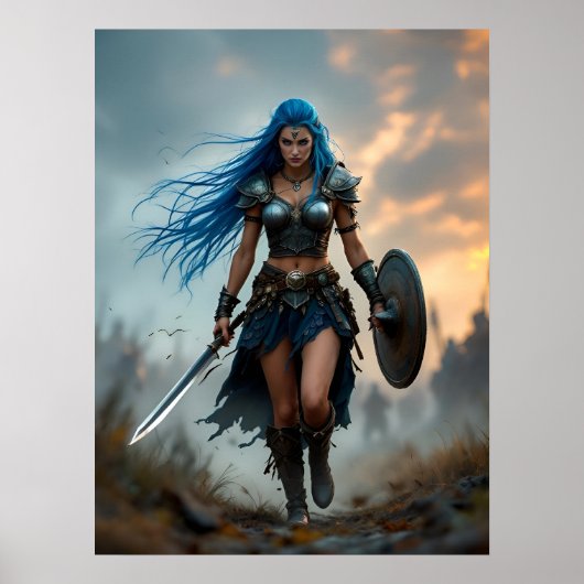 The Queen of Battle  ポスター (正面)