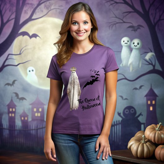 The Queen of Halloween Tシャツ
