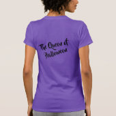 The Queen of Halloween Tシャツ (裏面)