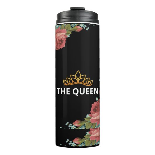 THE QUEEN Wasserflasche タンブラー (正面)