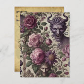 The Query of Blight - Gothic ビクトリアン シーズンポストカード (正面/裏面)