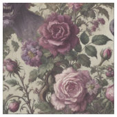 The Query of Blight - Gothic Statement Tile ファブリック (クローズアップ)