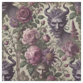 The Query of Blight - Gothic Statement Tile ファブリック (見本)