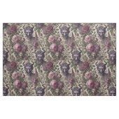 The Query of Blight - Gothic Statement Tile ファブリック (ファットクウォーター)
