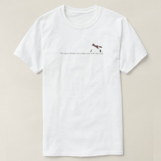 The quick brown fox jumps over the lazy dog tシャツ