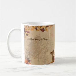 The Quiet Beauty Of Change _ Autumn Serenity Mug コーヒーマグカップ