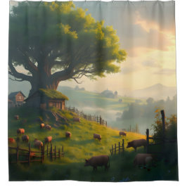The Quiet Farm - シャワーカーテン
