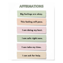 The Quiet Grove Calming Corner Affirmations