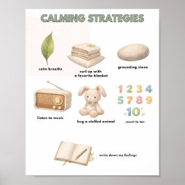 The Quiet Grove Calming Strategies ポスター