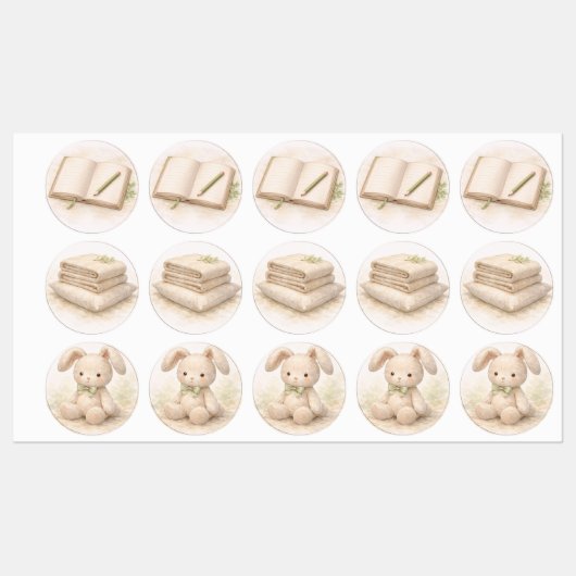 The Quiet Grove Grounding Tools Set One  ラベル (シート)