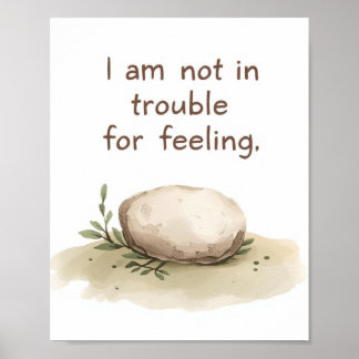 The Quiet Grove “I Am Not in Trouble for Feeling”  ポスター