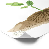 The Quiet Grove “I Can Try Again” Affirmation ポスター (角)