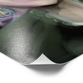 The Quiet Observer Expressive Feminine Portrait フォトプリント (角)