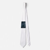 The Quiet Spiral – Realistic Overthinking Tee ネクタイ (正面)