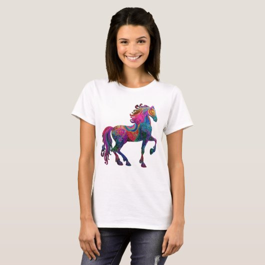 The Quilted Horse Tシャツ (正面フル)