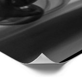 The Quintessential Cloud of Black Smoke on a Wall ポスター (角)