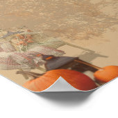 The Quite Beauty Of Change_ Cozy Autumn Art Print ポスター (角)