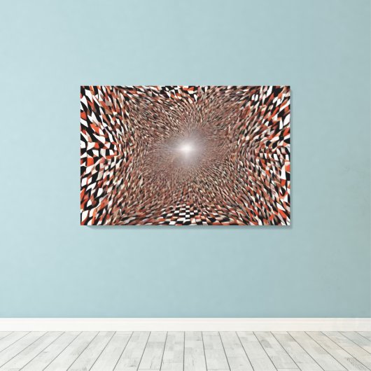 The rabbit hole  キャンバスプリント (インサイチュ (ウッドフロア))