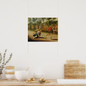 The Race of Atalanta and Hippomenes (oil on panel) ポスター (キッチン)