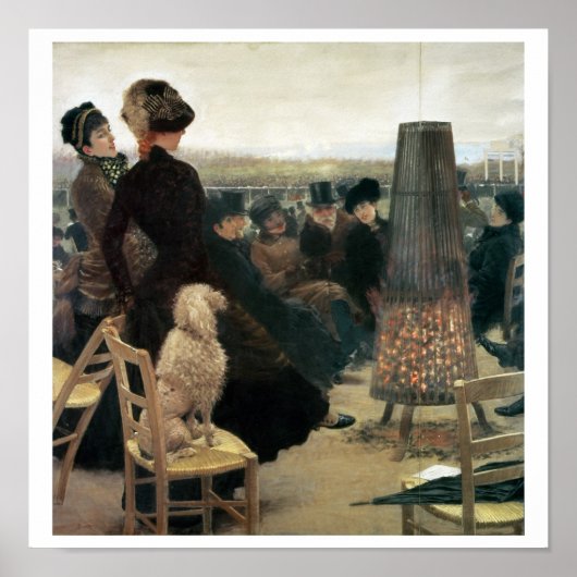 The Races at Auteuil,トリプチチの一部(cの油) ポスター (正面)