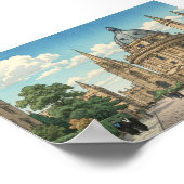 The Radcliffe Camera in Oxford University ポスター (角)