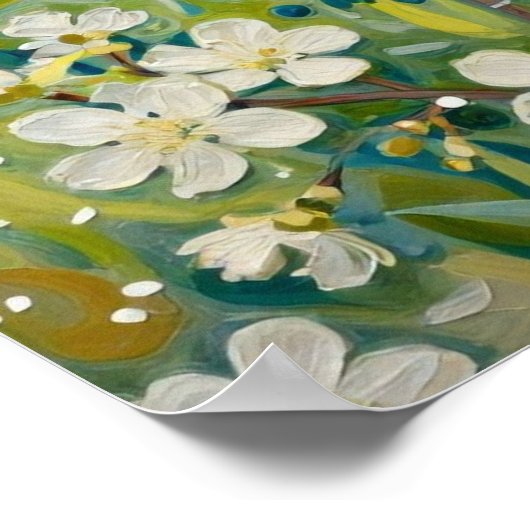 The Radiant Awakening: A Textural Symphony ポスター (角)