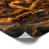 The Raft of the Medusa by Théodore Géricault ポスター (角)